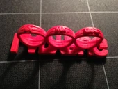 Byr Ladybug - 3 parmaklı yüzük (Plastik Aparattır!!!) 3D thumbnail 3