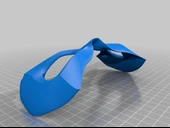 Byr Genel Süper Kahraman Maskesi (Sadece Plastik Aparattır!!!) 3D - 4