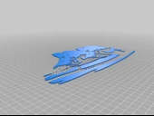 Byr Nike Air Jordan 1 Retro Yüksek Duvar Sanatı (Plastik Aparattır!!!) 3D thumbnail 2