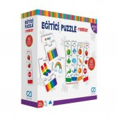 Ca Games Eğitici Puzzle Renkler 60 Parça CA.5029 - 1