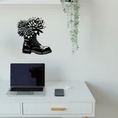 Byr Bir ayakkabı duvarı veya masa dekorasyonunda Houseleek / sempervivum (Plastik Aparattır!!!) 3D - 4