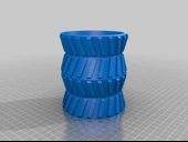 Byr Dekoratif Vazo (Sadece Plastik Aparattır!!!) 3D - 2