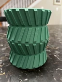 Byr Dekoratif Vazo (Sadece Plastik Aparattır!!!) 3D - 4