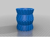 Byr Dekoratif Vazo (Sadece Plastik Aparattır!!!) 3D - 1