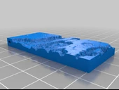 Byr Mars- 'Valles Marineris' kolye kolye (Sadece Plastik Aparattır!!!) 3D thumbnail 2