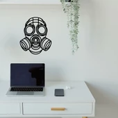 Byr Gaz maskesi / Plynová maska  duvar veya masa dekorasyonu (Sadece Plastik Aparattır!!!) 3D thumbnail 4