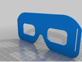 Byr Güneş gözlüğü maskesi (Sadece Plastik Aparattır!!!) 3D - 1