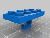 Byr LEGO McLaren F1 seti IKEA Skadis Bineği (Plastik Aparattır!!!) 3D - 4