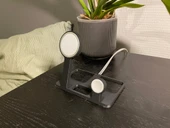 Byr iPhone ve Apple Watch için MagSafe Standı (Sadece Plastik Aparattır!!!) 3D thumbnail 1