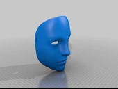 Byr "Bilinmeyen" Maske (Sadece Plastik Aparattır!!!) 3D thumbnail 1