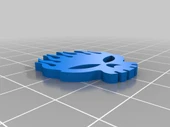 Byr KÜPE KOLYE THE OFFPRING ROCK METAL BAND (Plastik Aparattır!!!) 3D thumbnail 1