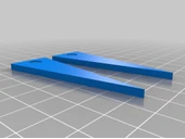 Byr Küpe Uzun üçgen kolye aros pendientes (Plastik Aparattır!!!) 3D thumbnail 1