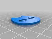 Byr Küpe Kedi kolye aros gato (Plastik Aparattır!!!) 3D thumbnail 1