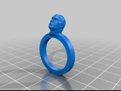 Byr Rock Yüzük (Plastik Aparattır!!!) 3D thumbnail 2