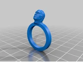 Byr Rock Yüzük (Plastik Aparattır!!!) 3D thumbnail 1