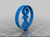 Byr Bitki Glif Kolye (Plastik Aparattır!!!) 3D - 2