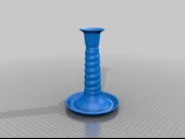 Byr GOUDA Çömlekçilik Şamdan - HOLLANDA 1910 DOLAYLARI (Plastik Aparattır!!!) 3D - 5