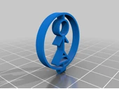 Byr Bitki Glif Kolye (Plastik Aparattır!!!) 3D - 1