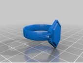 Byr Basit bir yüzük (Plastik Aparattır!!!) 3D thumbnail 1