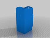 Byr Duvara monte çay poşeti dağıtıcı (Sadece Plastik Aparattır!!!) 3D - 3