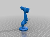 Byr Animaniacs "Pinky" bir demet çiçek tutuyor. (Sadece Plastik Aparattır!!!) 3D thumbnail 1