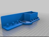 Byr oral-b 4lü şarjlı diş fırçası tutucu (Sadece Plastik Aparattır!!!) 3D thumbnail 2