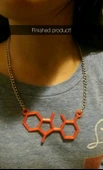 Byr Molekül Kolye - Thalidomide (Plastik Aparattır!!!) 3D - 3