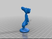 Byr Animaniacs "Pinky" bir demet çiçek tutuyor. (Sadece Plastik Aparattır!!!) 3D thumbnail 2