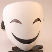 Byr High Rise Invasion Gülümseyen Maske (Sadece Plastik Aparattır!!!) 3D thumbnail 3