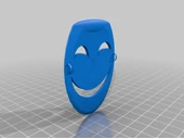 Byr High Rise Invasion Gülümseyen Maske (Sadece Plastik Aparattır!!!) 3D thumbnail 1