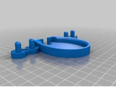 Byr 4 kişilik Oral-B tutucu (Sadece Plastik Aparattır!!!) 3D - 1