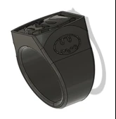 Byr Yüzük Batman (Sadece Plastik Aparattır!!!) 3D thumbnail 4