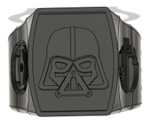 Byr Yüzük Yıldız Savaşları Darth Vader Kara Güç (Sadece Plastik Aparattır!!!) 3D thumbnail 1