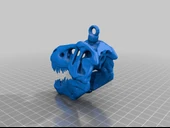 Byr T-Rex Kafatası Kolye parçası (Sadece Plastik Aparattır!!!) 3D thumbnail 3