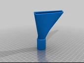 Byr Şelale Duş Başlığı (Kalınlaştırılmış + tırtıllı remix) (Sadece Plastik Aparattır!!!) 3D thumbnail 2