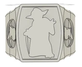 Byr Yüzük Yıldız Savaşları Joda Han Solo Leia (Sadece Plastik Aparattır!!!) 3D thumbnail 1