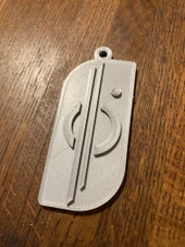 Byr Kolye için Chandrila Cazibesi (Sadece Plastik Aparattır!!!) 3D - 3