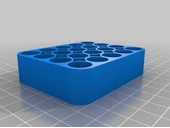 Byr Parfüm Numune Tutucu 4 x 5 (20 Yuva) (Plastik Aparattır!!!) 3D - 1