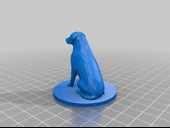 Byr Köpek Yüzük Standı (Sadece Plastik Aparattır!!!) 3D thumbnail 2