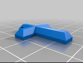 Byr Kolye için Küçük Haç (Plastik Aparattır!!!) 3D thumbnail 3