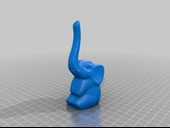 Byr Bebek Fil Yüzük Tutucu (REMIX) (Sadece Plastik Aparattır!!!) 3D thumbnail 1