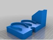 Byr Oral-B Elektrikli Diş Fırçası + Diş Macunu Çift Tutucu Depolama Rafı (Sadece Plastik Aparattır!!!) 3D - 1