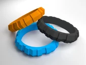 Byr Guma (Bilezik) (Sadece Plastik Aparattır!!!) 3D - 1