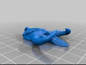 Byr Mandalor Kolye (Sadece Plastik Aparattır!!!) 3D - 2