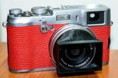 Byr Fujifilm X100 için Kare Lens Başlığı (Sadece Plastik Aparattır!!!) 3D - 2