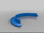 Byr Dekoratif boru yakası (Sadece Plastik Aparattır!!!) 3D - 3