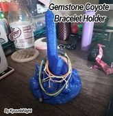 Byr Değerli taş çakal kafatası bilezik tutucu (Plastik Aparattır!!!) 3D thumbnail 1