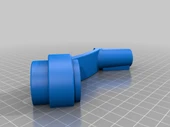 Byr Duş başlığı, uzatma, 10cm (Sadece Plastik Aparattır!!!) 3D thumbnail 1