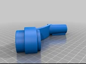 Byr Duş başlığı, uzatma, 10cm (Sadece Plastik Aparattır!!!) 3D thumbnail 2