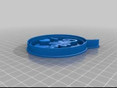 Byr kahve kurabiye kesici damgasını seviyorum (Sadece Plastik Aparattır!!!) 3D - 2